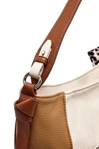 کیف زنانه کلاسیک بژ بند بلند دوشی دری مد