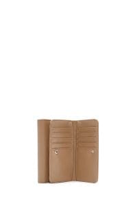 کیف پول قهوه ای زنانه دری مد