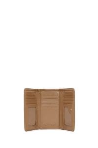 کیف پول قهوه ای زنانه دری مد