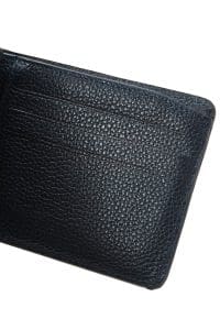 کیف پول مردانه چرمی آبی سرمه ای دری مد