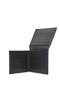 کیف پول مردانه چرمی مشکی دری مد