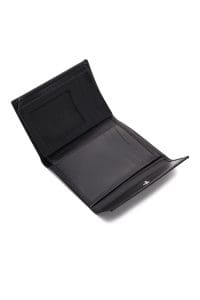 کیف پول مردانه چرمی مشکی دری مد