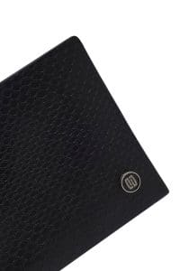 کیف پول مردانه چرمی مشکی دری مد