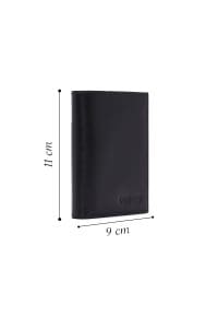 کیف پول مردانه چرمی مشکی دری مد