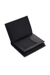 کیف پول مردانه چرمی مشکی دری مد