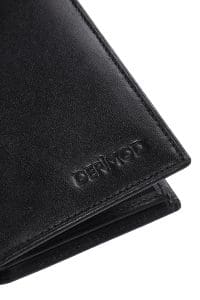 کیف پول مردانه چرمی مشکی دری مد