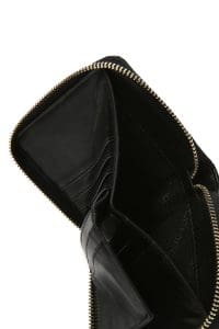 کیف پول مشکی زنانه لحافی دری مد