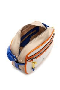 کیف کراس بادی زنانه چرم سفید بند بلند دری مد