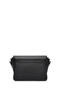 کیف کراس بادی زنانه چرم مشکی بند بلند دری مد