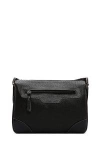 کیف کراس بادی زنانه چرم مشکی بند بلند دری مد