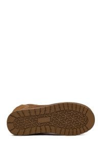 بوت تدی زنانه جیر کاراملی دری مد