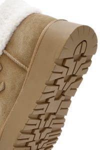 بوت زنانه تابه ضخیم‌کف جیر چرمی تدی دری مد