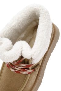 بوت زنانه تابه ضخیم‌کف جیر چرمی تدی دری مد