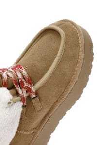 بوت زنانه تابه ضخیم‌کف جیر چرمی تدی دری مد