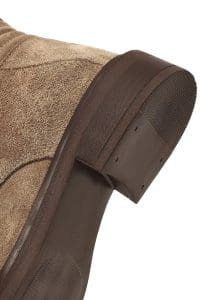 بوت زنانه جیر ویزون زیپ‌دار بنددار دری مد