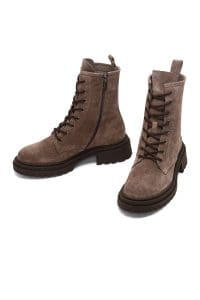 بوت زنانه جیر ویزون زیپ‌دار دری مد