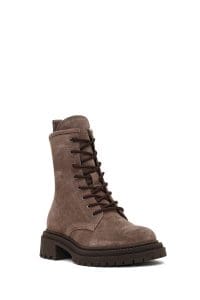 بوت زنانه جیر ویزون زیپ‌دار دری مد