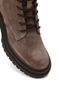 بوت زنانه جیر ویزون زیپ‌دار دری مد