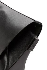 بوت زنانه مشکی پاشنه‌لژدار دری مد