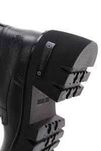 بوت زنانه مشکی چرمی بنددار هارلی دیویدسون