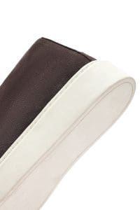 بوت زنانه ویزون جیر چرمی لژدار مچ‌دار دری مد