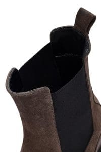 بوت زنانه ویزون جیر چرمی چلسی دری مد