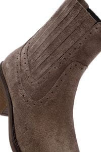 بوت زنانه ویژن جیر چرمی چلسی دری مد