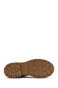 بوت زنانه کامل چرمی زیپ‌دار دری مد