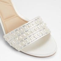 دمپایی زنانه پاشنه بلند سفید آلدو ETERNALLY – ALDO