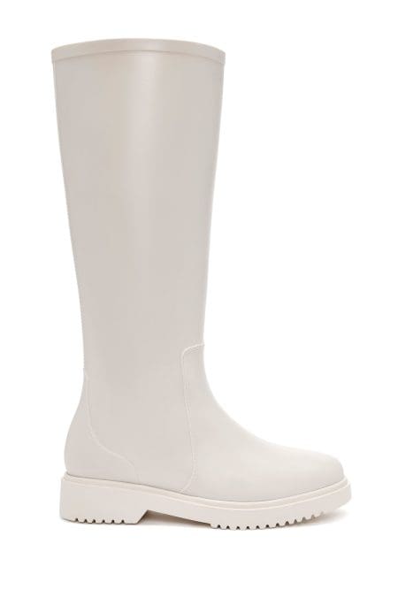 چکمه زنانه ضدآب کرم دری مد