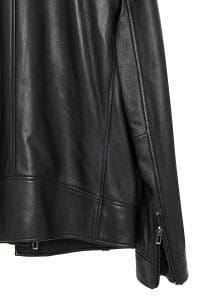 کت چرم مشکی موتورسواری مردانه Carter دری مد