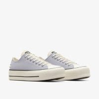 کتونی بنددار کانورس آل استار Chuck Taylor All Star Lift Crafted Laces بنفش زنانه لژدار اورجینال