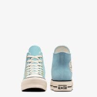 کتونی جیر کانورس آل استار Chuck Taylor All Star Lift آبی روشن زنانه لژدار اورجینال
