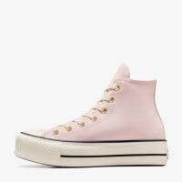 کتونی جیر کانورس آل استار Chuck Taylor All Star Lift صورتی زنانه لژدار اورجینال