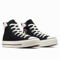 کتونی جیر کانورس آل استار Chuck Taylor All Star Puff Lift مشکی زنانه اورجینال