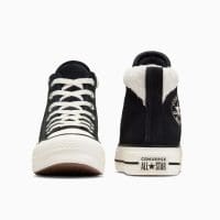 کتونی جیر کانورس آل استار Chuck Taylor All Star Puff Lift مشکی زنانه اورجینال
