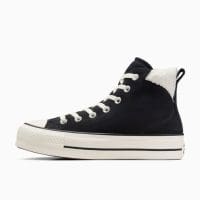کتونی جیر کانورس آل استار Chuck Taylor All Star Puff Lift مشکی زنانه اورجینال
