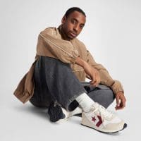 کتونی جیر کانورس آل استار Omega Trainer بژ مردانه و زنانه اورجینال