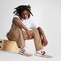 کتونی جیر کانورس آل استار Omni Trainer کرم مردانه و زنانه اورجینال