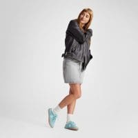 کتونی جیر کانورس آل استار Run Star Trainer آبی روشن مردانه و زنانه اورجینال