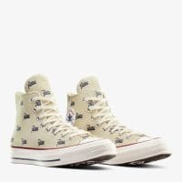 کتونی جیر کانورس آل استار x Patta Chuck 70 بژ مردانه و زنانه اورجینال