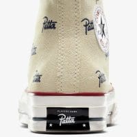 کتونی جیر کانورس آل استار x Patta Chuck 70 بژ مردانه و زنانه اورجینال