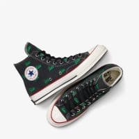 کتونی جیر کانورس آل استار x Patta Chuck 70 مشکی مردانه و زنانه اورجینال