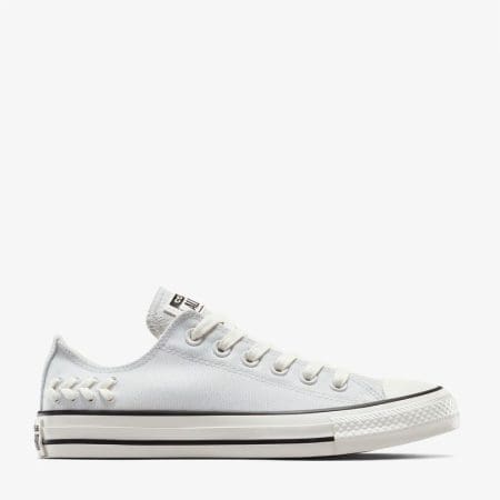 کتونی زنانه کانورس آل استار Chuck Taylor All Star Crafted Laces طوسی اورجینال