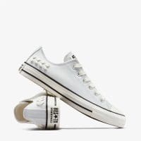 کتونی زنانه کانورس آل استار Chuck Taylor All Star Crafted Laces طوسی اورجینال
