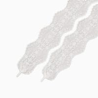 کتونی زنانه کانورس آل استار Chuck Taylor All Star Lift سفید طرح‌دار لژدار اورجینال