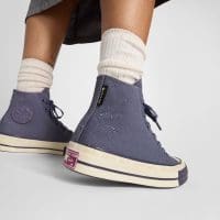 کتونی ضدآب GORE-TEX کانورس آل استار Chuck 70 بنفش مردانه و زنانه اورجینال
