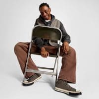 کتونی ضدآب GORE-TEX کانورس آل استار Chuck 70 قهوه‌ای مردانه و زنانه اورجینال