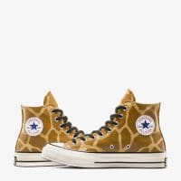 کتونی طرح زرافه کانورس آل استار Chuck 70 قهوه‌ای مردانه و زنانه اورجینال