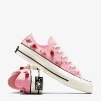 کتونی طرح ولنتاین کانورس آل استار Chuck 70 صورتی مردانه و زنانه اورجینال